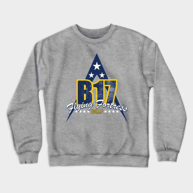 B-17 Flying Fortress Crewneck Sweatshirt by TCP